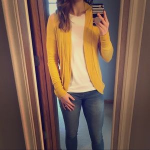 Yellow sweater